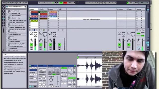 Controlling Ableton Live from the Ipod Touch смотреть онлайн