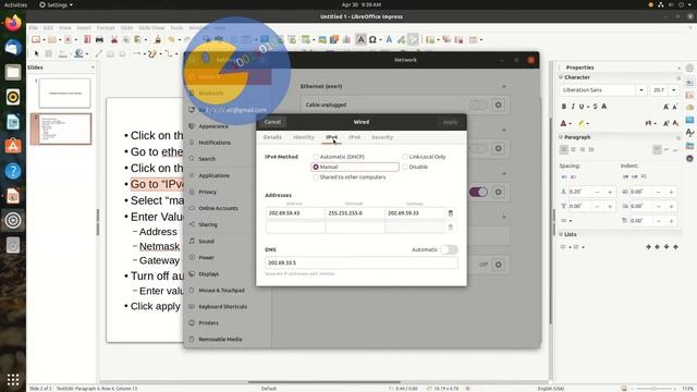 Configure Network On Ubuntu 20.04 HOW TO SET UP A BROADBAND CONNECTION IN UBUNTU Linux ETHERNET CAB смотреть онлайн