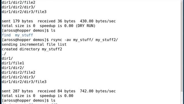 amazingly useful and powerful tool for copying files - rsync смотреть онлайн