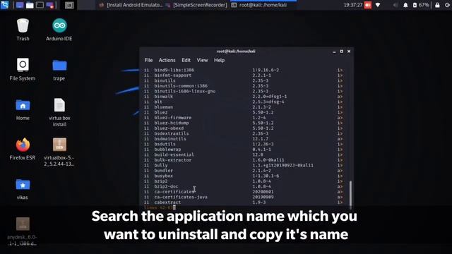 How to uninstall any software in kali linux ,Easy trick!!! смотреть онлайн