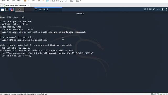 ufw tool - verify firewall of kali linux is either enable or disable смотреть онлайн