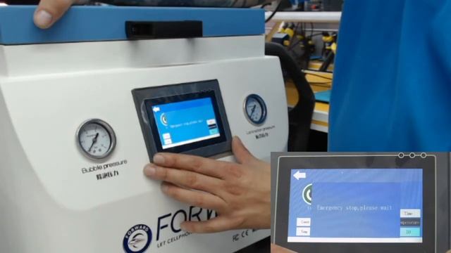 Configuración de Máquina de Laminación y Quita Burbujas IOS de Forward смотреть онлайн