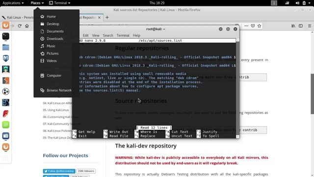 How to fix Unable to locate the package error in Kali Linux in Telugu смотреть онлайн
