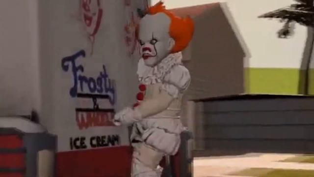 МОРОЖЕНЩИК ПРОТИВ ПЕННИВАЙЗА /Мороженщик vs Пеннивайз - Фильм Ice Scream 3 Оно 2 хоррор мультик смотреть онлайн