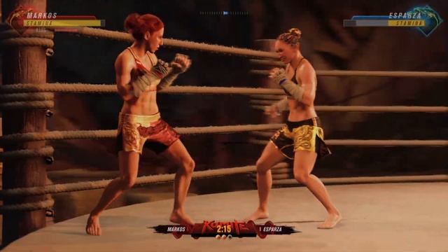EA SPORTS UFC 4 Kumite: Randa Markos vs Carla Esparza смотреть онлайн
