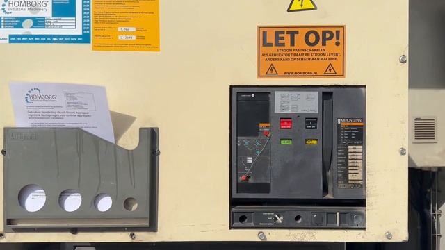 MTU 12V 4000 Kohler 1400 kVA Silent generatorset in container stocknr 5436 смотреть онлайн