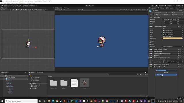 Unity Tutorial - Fantasy Heroes: 4-Direction Character Editor смотреть онлайн