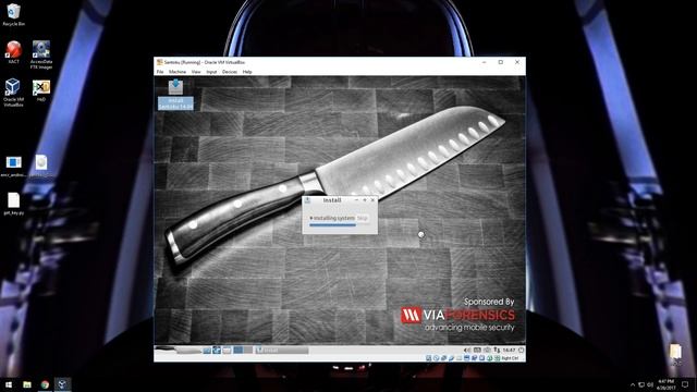 Installing Santoku in VirtualBox смотреть онлайн