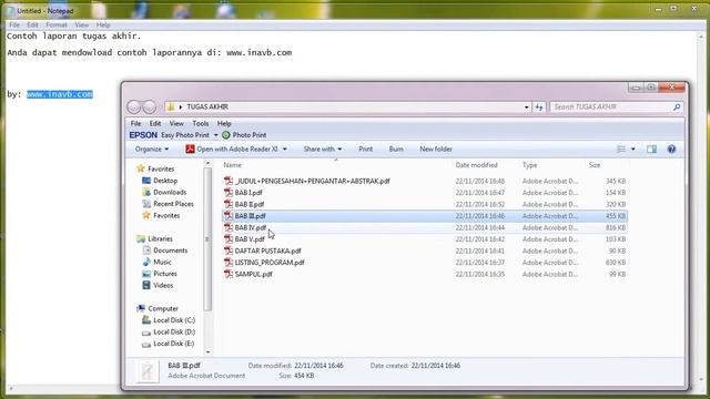 Contoh Laporan Tugas Akhir Teknik Informatika смотреть онлайн