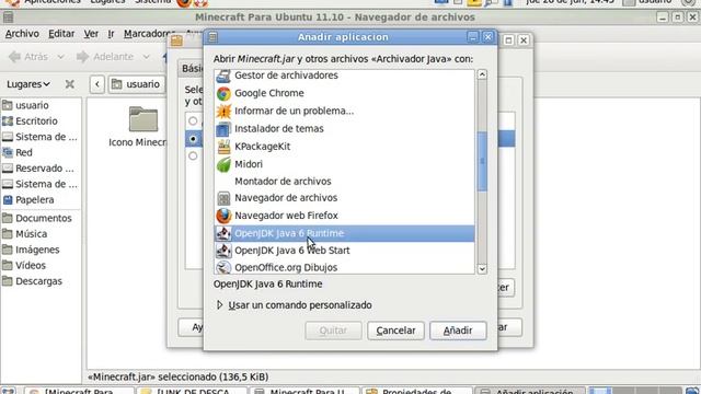 Como Descargra Minecraft en Ubuntu/Linux (2012) смотреть онлайн