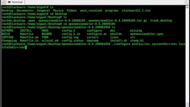 Slackware 12.2 terminal compiling (failure) смотреть онлайн