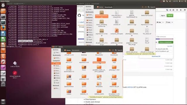 fold2Bloch (compile, ifort compiler) смотреть онлайн