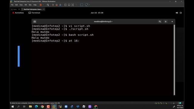 Comando at Programación de tareas únicas en Linux смотреть онлайн