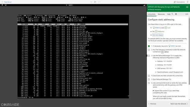 22. Applied Lab 22: Managing Storage and Networks смотреть онлайн