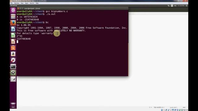 Programming C in Linux - When to use long data type instead of Integer (int) смотреть онлайн