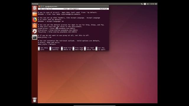 How to configure a proxy for wget in Linux (TUTORIAL) смотреть онлайн