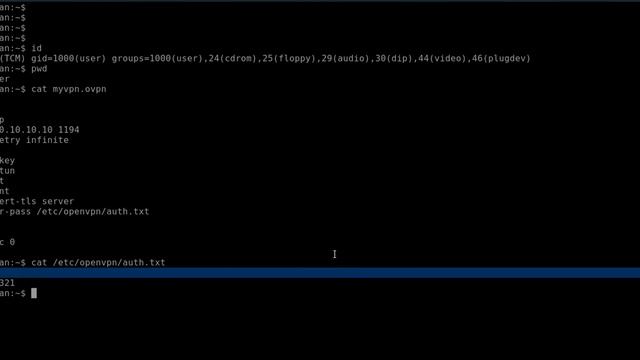 Linux Privilege Escalation - Stored Passwords (Config Files) смотреть онлайн