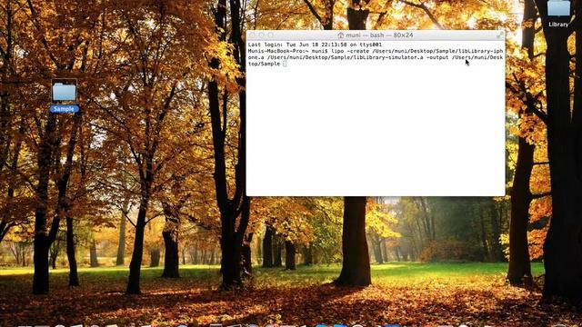 XCODE STATIC LIBRARY смотреть онлайн