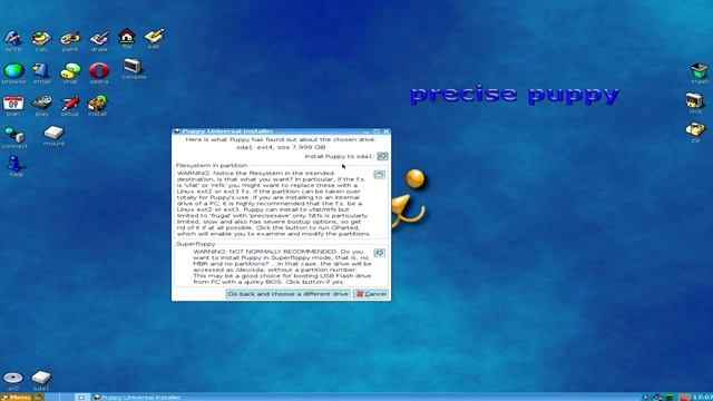Vídeo-Distro #23: Puppy Linux 5.7.1 (Guía de instalación) смотреть онлайн