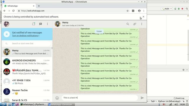 WhatsApp Spam bot to Annoy friends смотреть онлайн