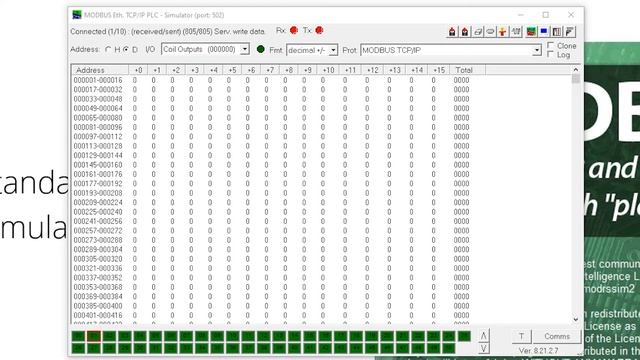 Introduction to ITS Web SCADA system, Part 4, Level 1: Introduce the UI of ModRSsim2. смотреть онлайн