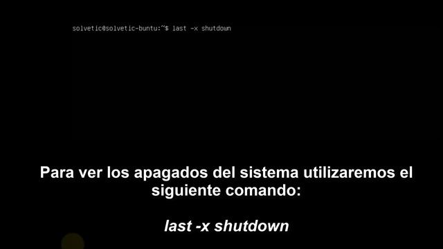 Cómo saber cuándo se apagó o reinició un servidor Linux смотреть онлайн