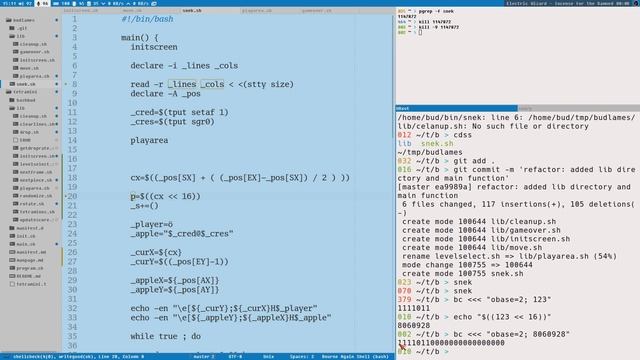 10100111001 bitwise operations in BASH with bud смотреть онлайн