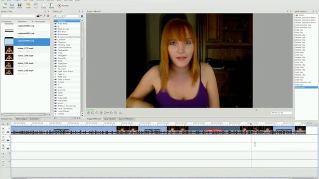 Linux Video Editing Software - What an Open Source Sony Vegas Looks Like - KDEnlive смотреть онлайн