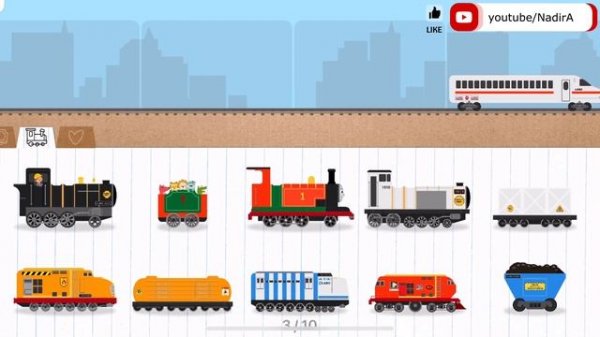 Labo Brick Train - Labo Lado - Polar Express - Brick Train - Labo Train - Shinkansen Train - #073