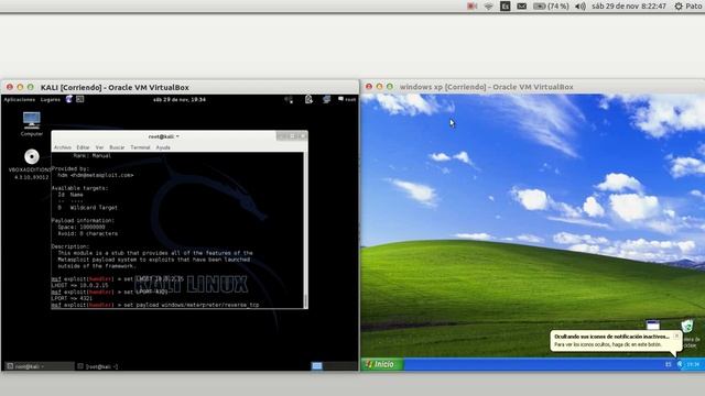 Hack escritorio remoto a windows xp desde kali linux смотреть онлайн