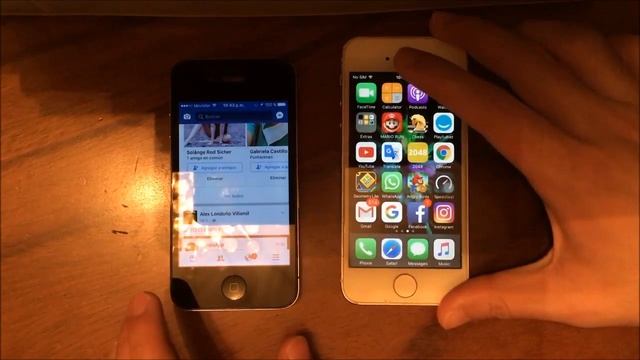 iPhone 4S vs iPhone 5 ¿Quién gana en el año 2017? - Prueba de Velocidad iOS 9 vs iOS 10 смотреть онлайн