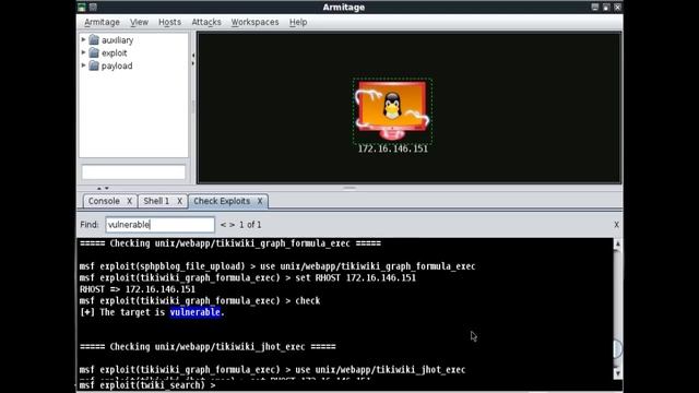 Owning Metasploitable with Armitage смотреть онлайн