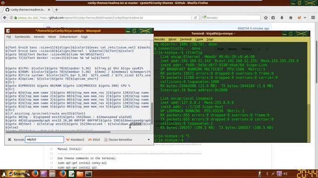 Rendszerfigyelő macska Conky téma telepítése (Debian/Ubuntu/Linux Mint)◄ Kirja смотреть онлайн