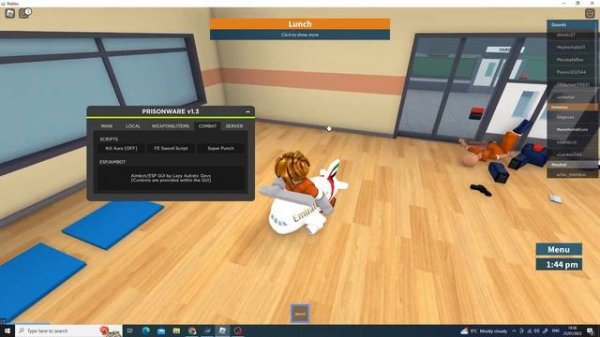 prison life script (pastebin)