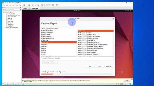 How to install Ubuntu Linux on VMware Workstation | 2024 смотреть онлайн