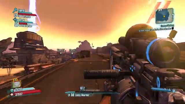 A hilarious moment in borderlands 2.A glitch that merges guns merging guns. смотреть онлайн