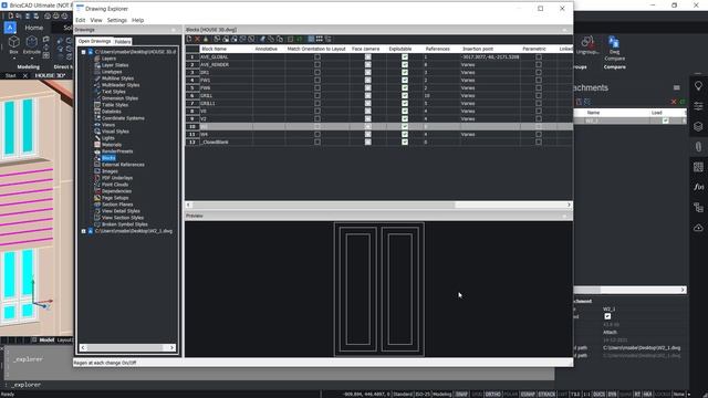 BLOCKTOXREF COMMAND IN BricsCAD смотреть онлайн