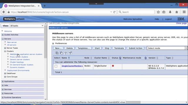 IBM BPM Tutorial: How to start and stop BPM Process Server @ Infinite Dreams Technologies смотреть онлайн