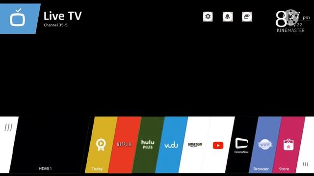 LG WebOS 2022 TV Startup And Shutdown (Part 02).