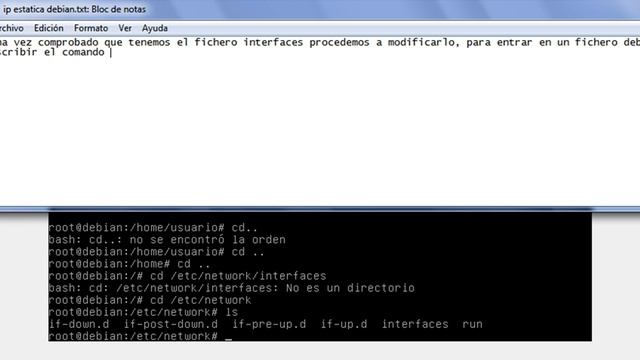 configuracion tarjeta de red estatica debian смотреть онлайн