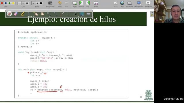 C12P09 - Introducción al API pthread - ISI485 - Sistemas Operativos смотреть онлайн