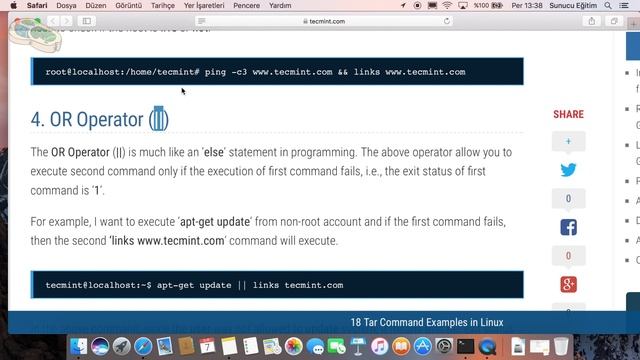 Sunucu Eğitimleri | Bölüm 9 | Linux'da Bash Script Yazma ve Operatörler (1) смотреть онлайн