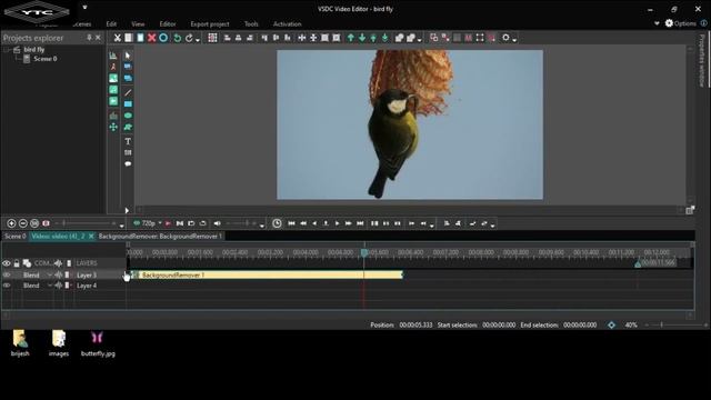 How to remove video background using VSDC video editor | Remove and change video background смотреть онлайн