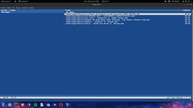 Reproducir Música desde Terminal-Linux смотреть онлайн