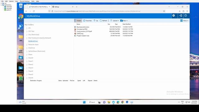 File Locking in MyWorkDrive смотреть онлайн