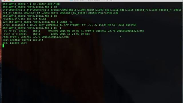 Android root based on Dirty Cow exploit 360p смотреть онлайн