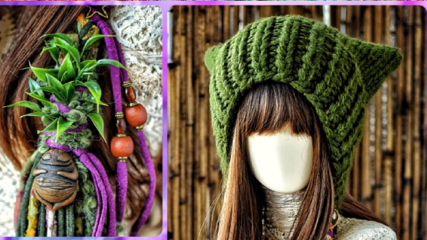 Вязаные ОБЪЕМНЫЕ ШАПКИ с ETSY для вдохновения. смотреть онлайн