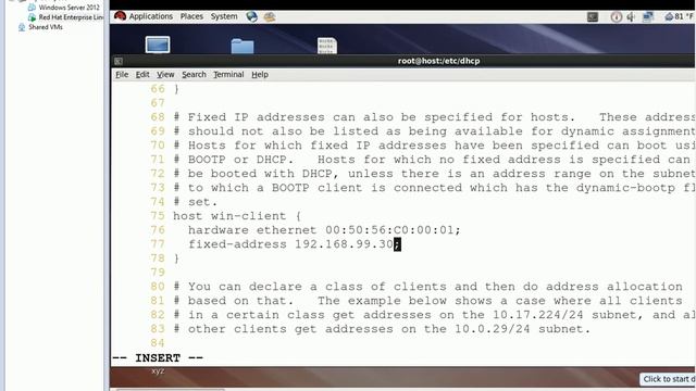 DHCP client reservation Installation & Configure on Linux смотреть онлайн