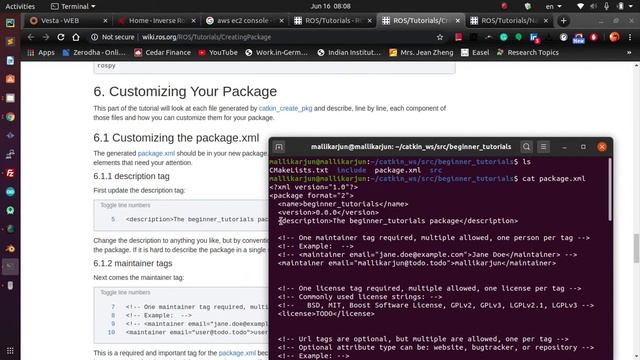ROS Tutorial #04 ROS Noetic Creating a ROS Package смотреть онлайн