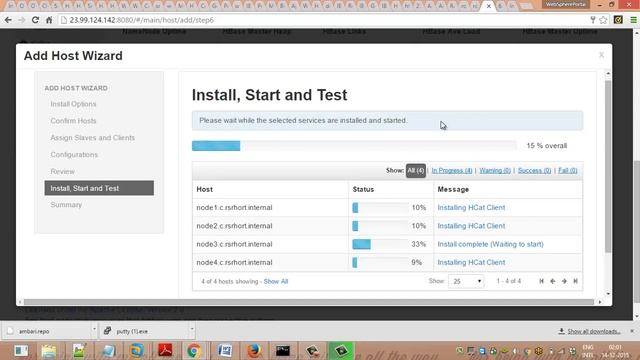 Installing Hortonworks hadoop on azure microsoft cloud server Part4 смотреть онлайн